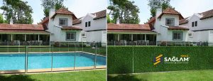 çim çit villa uygulama