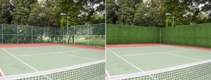 tenis kortu cim cit uygulama